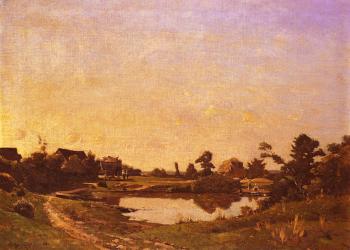 Henri-Joseph Harpignies : Midday In The Meadows